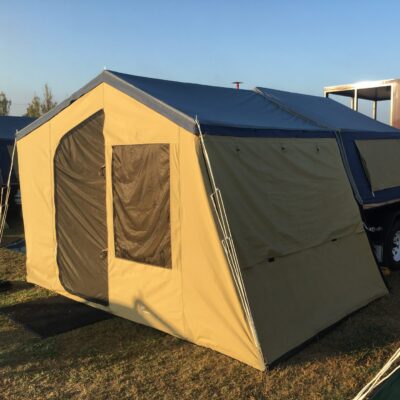 Escape Camper trailer full set up