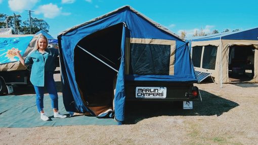 easy set up camper