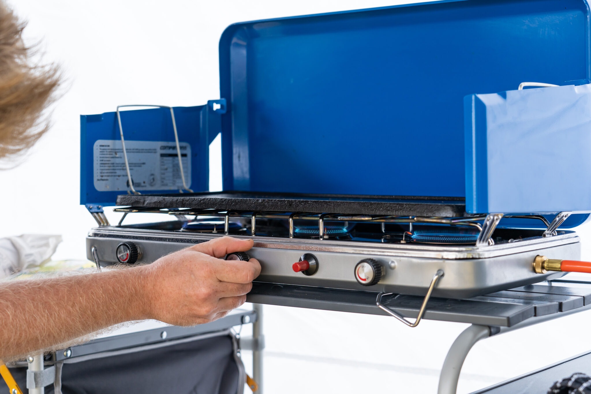 Companion 3 Burner LP Gas Stove Marlin Campers