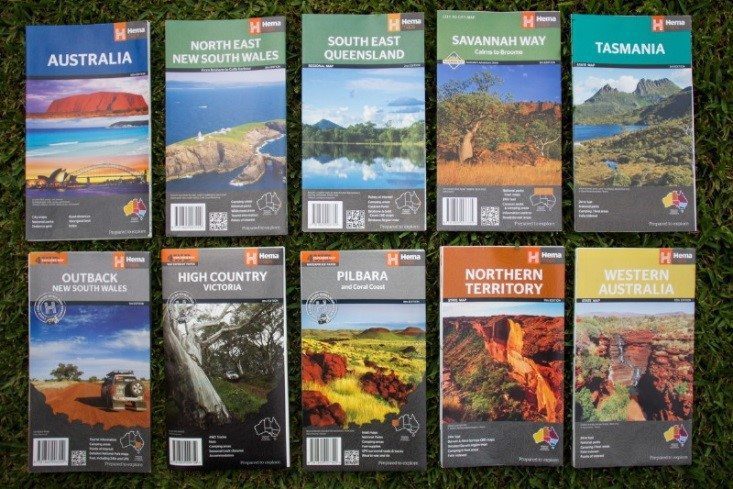 HEMA Map Brochures (Assorted)