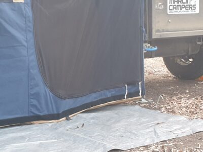 Extreme off road trailer floor height