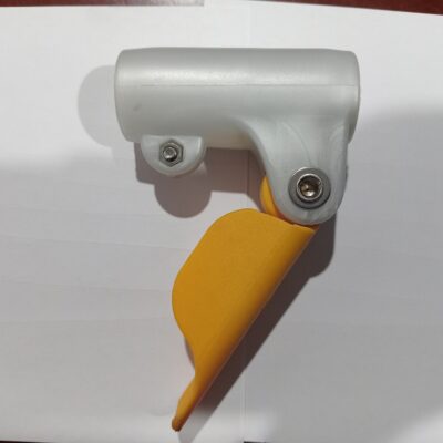 Quick Action Pole Clamp - Yellow Handle