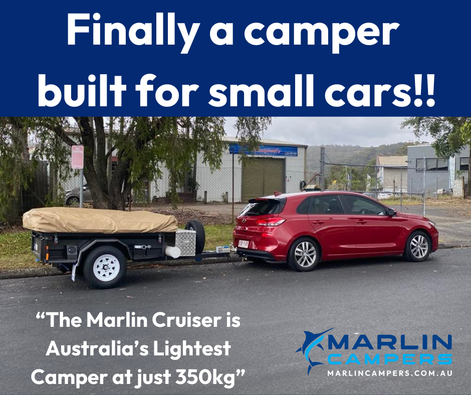 Small car camper trailer, light weight camper trailer, easy towing