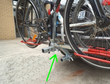 1-2 Bike Towbar Adapter (Tilting) - Image 2