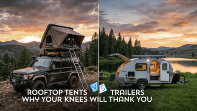 Rooftops vs Trailers for camping