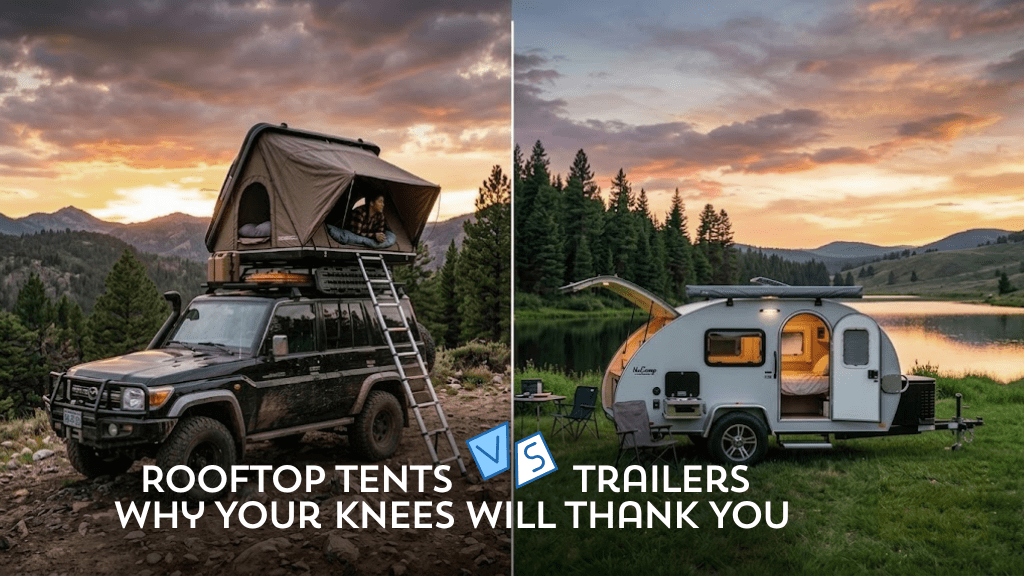 Rooftops vs Trailers for camping